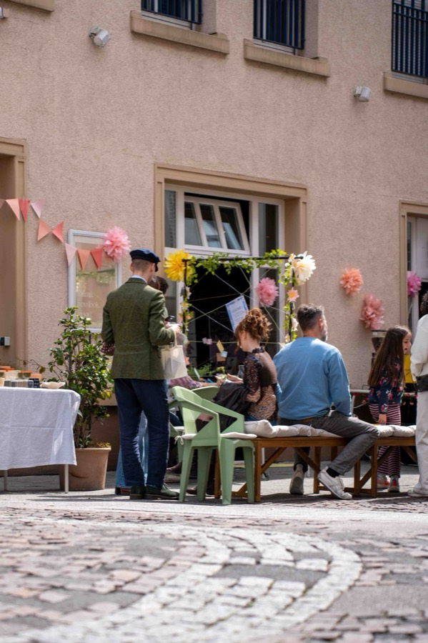 drei und zwanzig, Moment des Tages in Karlsruhe